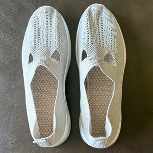 Light Gray Women's Slip-On Loafers